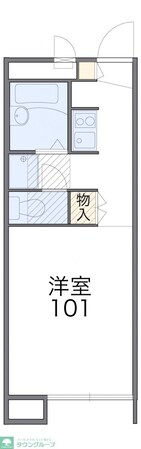 レオパレスアーラOMIYAの物件間取画像